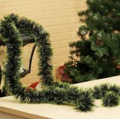 Ruhhy Debela girlanda za božično drevo zelena 6m