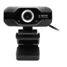 slomart Savio spletna kamera USB full hd z vgrajenim mikrofonom cak-01
