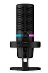 slomart mikrofon duocast black rgb