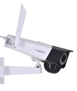 Reolink IP kamera REOLINK DUO 2 LTE z dvojnim objektivom, bela, 6 MP, nočno snemanje, brezžična povezava, detekcija gibanja