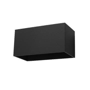 Sollux STENSKA SVETILKA QUAD 2 G9 ČRNE ALU SOLLUX SL.0527