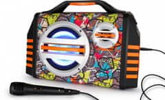 slomart prenosni zvočnik sss 3200 za otroke, bluetooth, funkcija karaoke