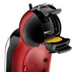 Krups Dolce Gusto Mini Me kavni aparat na kapsule, črno/rdeč (KP123H10)