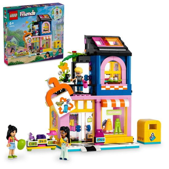 LEGO Friends 42614 trgovina z retro oblačili