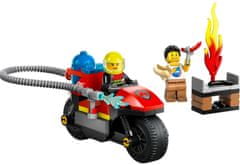 LEGO City 60410 gasilsko reševalno motorno kolo