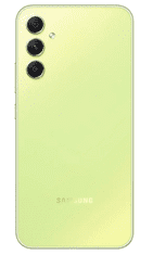 Samsung Galaxy A34 5G mobilni telefon, 128 GB, svetlo zelen (SM-A346BLGAEUE) + Galaxy Buds Live slušalke, črne