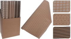 STREFA Darilni ovojni papir 0,7x 2m BEige mešanica dekorjev
