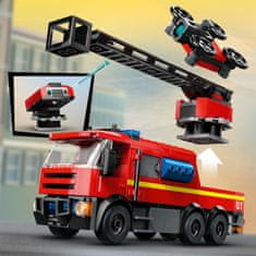 LEGO City 60414 gasilska postaja z gasilskim vozilom