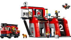 LEGO City 60414 gasilska postaja z gasilskim vozilom