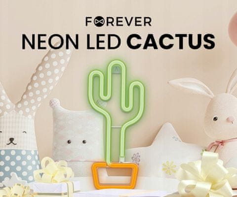 Forever Cactus Neon LED luč