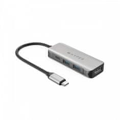 HyperDrive vozlišče hyper hd 4-v-1 USB-C, 4k hdmi, usb-c 100w pd, 2x usb-a