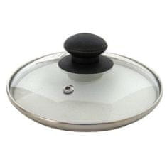 STREFA Stekleni pokrov 30 cm s plastično prstno ploščico