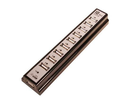 slomart 10-portno vozlišče USB 2.0 z napajalnikom