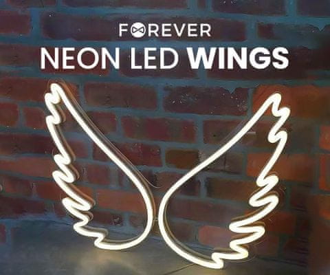Forever Wings Neon LED luč