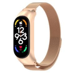 BStrap Milanese pašček za Xiaomi Mi Band 5/6, gold