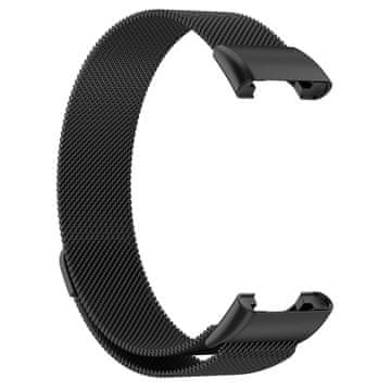 BStrap Milanese pašček za Xiaomi Mi Band 7 Pro, black