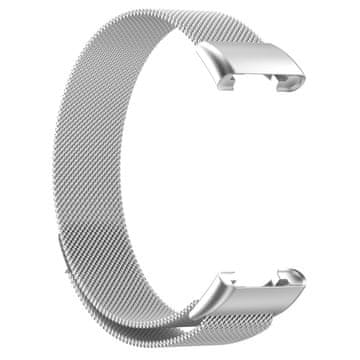 BStrap Milanese pašček za Xiaomi Mi Band 7 Pro, silver