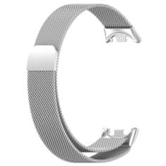 BStrap Milanese pašček za Xiaomi Mi Band 8, silver