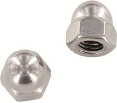 STREFA Zaprta matica DIN 1587 M8 iz nerjavečega jekla A2 / paket 500 kosov