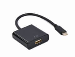 slomart gembird kabelski adapter iz USB tipa C v hdmi 4k 30 Hz, 15 cm, črn