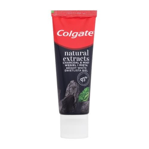 Colgate Natural Extracts Charcoal & Mint belilna zobna pasta z naravnim bambusovim ogljem in minerali
