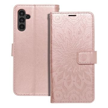 OEM Torba MEZZO Book za SAMSUNG A13 5G / A04S, mandala, zlato-roza