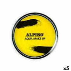 Alpino Puder Alpino V vodo 14 g Rumena (5 kosov)