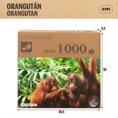 Colorbaby Sestavljanka Puzzle Colorbaby Orangutan 6 kosov 68 x 50 x 0,1 cm