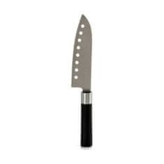 Kinvara Kuhinjski nož Črna Srebrna Nerjaveče jeklo Plastika 5 x 30 x 2,5 cm (12 kosov)