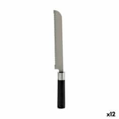 Kinvara Nazobčan nož 3,5 x 2 x 33 cm Nerjaveče jeklo Plastika (12 kosov)
