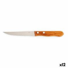 Amefa Nož za Meso Amefa Steak Madera Jeklo Kovina 12 kosov 20,5 cm (Pack 12x)