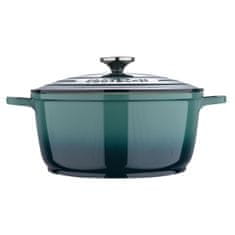 Bergner Ponev s pokrovom Bergner EXCALIBUR GREEN Ø 24 cm Aluminij