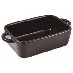 Masterpro Ponev s pokrovom Masterpro Pravokoten Črna Gres black (15,8 x 9 x 4,5 cm)