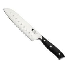 Masterpro Santoku nož Masterpro BGMP-4301 Črna Les Nerjaveče jeklo (17,5 cm) 17,5 cm