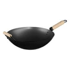 Secret de Gourmet Vok ponev Secret de Gourmet Črna Nerjaveče jeklo Ø 35 cm