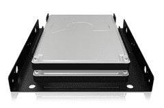 IcyBox IB-AC643 adapter za 2×SSD/HDD iz 2,5" na 3,5" za vgradnjo v ohišje