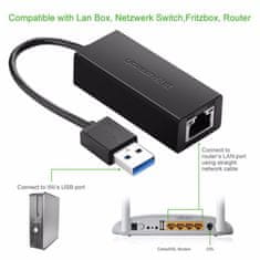 Ugreen USB 3.0 Gigabitna mrežna kartica - box