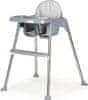 EcoToys Jedilni stol 2v1 Grey