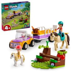 LEGO Friends 42634 prikolica s konjem in ponijem