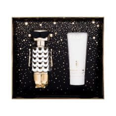 Paco Rabanne Fame Set parfumska voda 80 ml + losjon za telo 100 ml + pločevinasta škatla za ženske