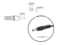 slomart polnilec/polnilec 20v 3,25a (5,5x2,5) - fujitsu, maxdata 65w