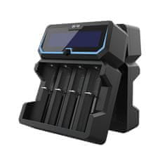 slomart xtar li-ion 18650 cilindrični polnilec združljiv z 20700/21700 x4 zaščitenimi celicami