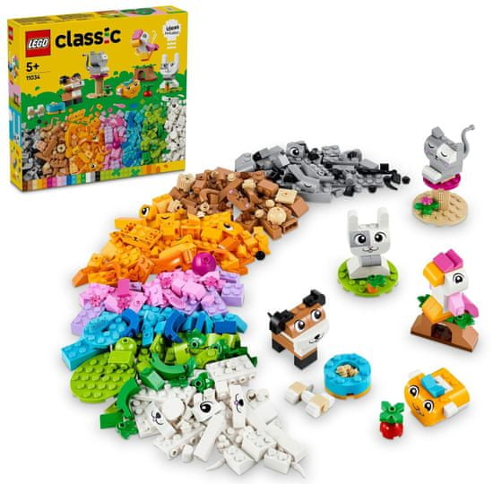LEGO Classic 11034 ustvarjalni hišni ljubljenčki