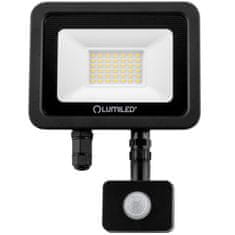 LUMILED Reflektor LED s senzorjem gibanja ZUME 30W 3300lm 4000K IP65