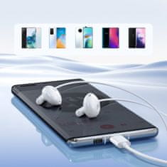 Joyroom JR-EC05 slušalke USB-C, belo