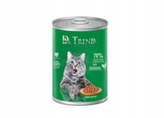 Dr.Trend PREMIUM mokra hrana za mačke s piščancem 70% mesa 20x400g