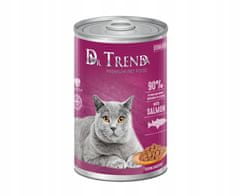Dr.Trend PREMIUM mokra hrana za mačke STERILIZIRANA 90% mesa LASOSA 20x400g