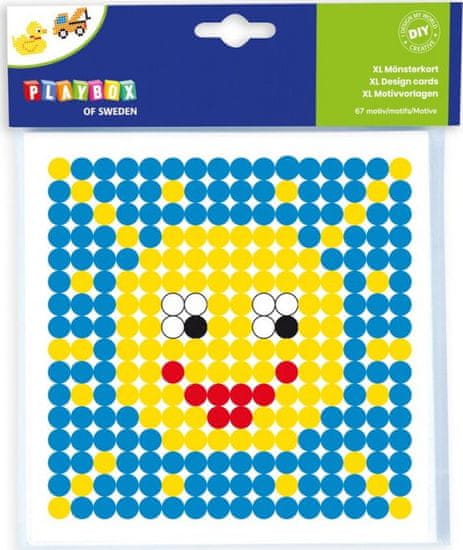 PLAYBOX Vzorci za perlice XL 67 motivov
