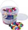 PLAYBOX Navadne kroglice v vedru XL - osnovne barve 900 kosov
