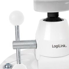 LogiLink stropni nosilec za projektor bele barve